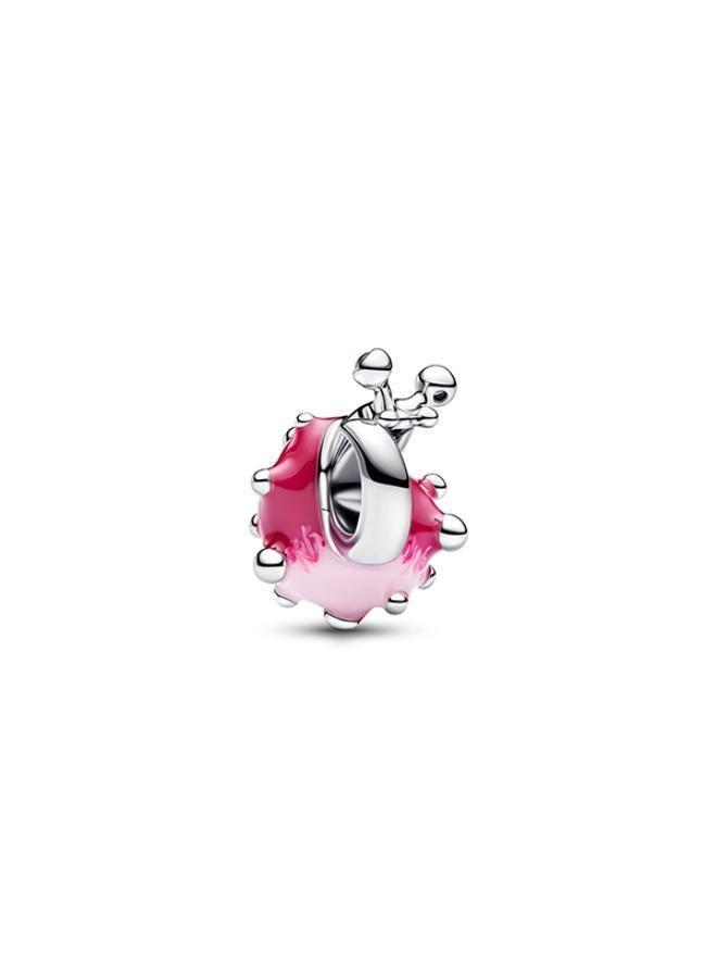 PANDORA Pink Snail Charm - Image 2